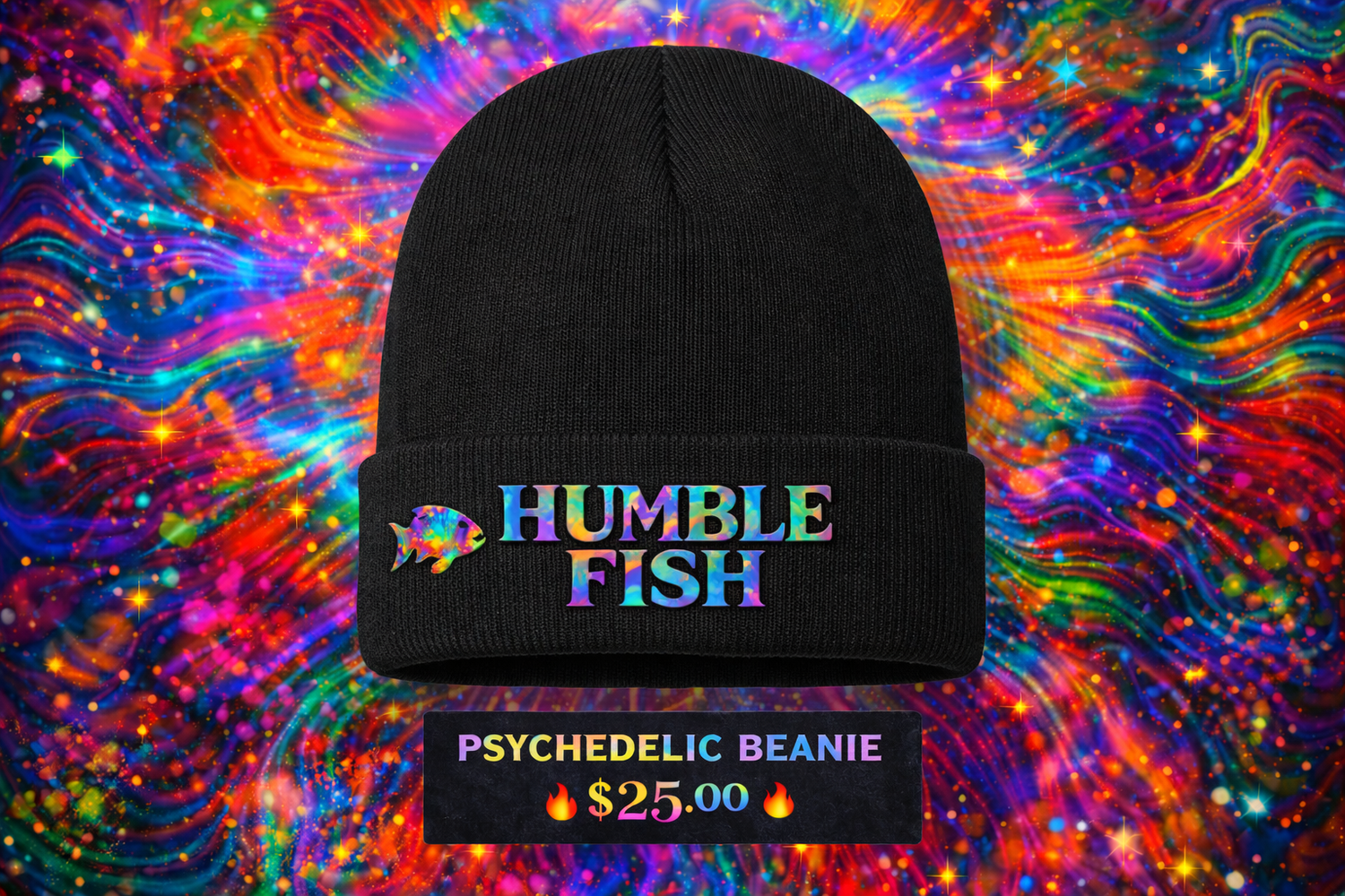 Black Beanie